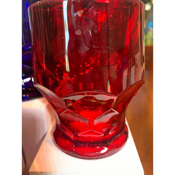 Vintage Georgian Honeycomb Lowball Scotch Glasses. - Picture 5 of 9